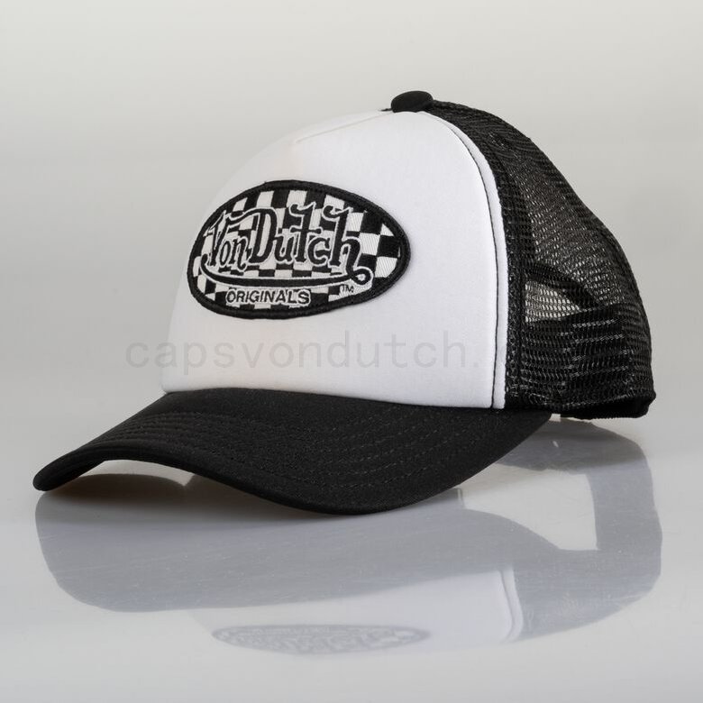 (image for) Von Dutch Originals -Trucker Tampa Cap, white/black F0817888-01609 Günstige Online